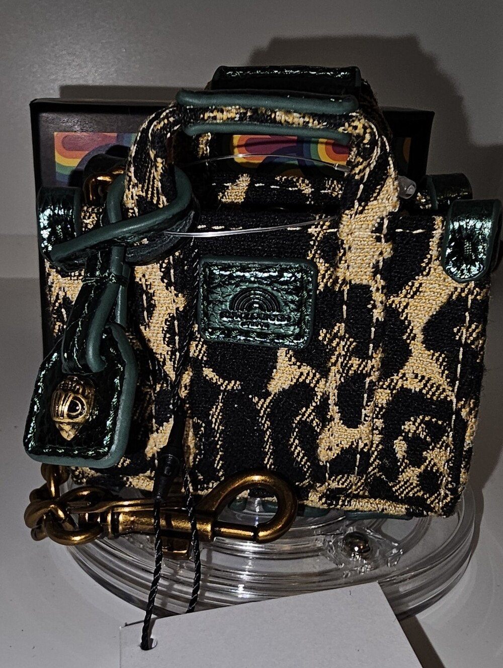 Kurt Geiger Southbank Mini Tote Bag Charm With Box NWT